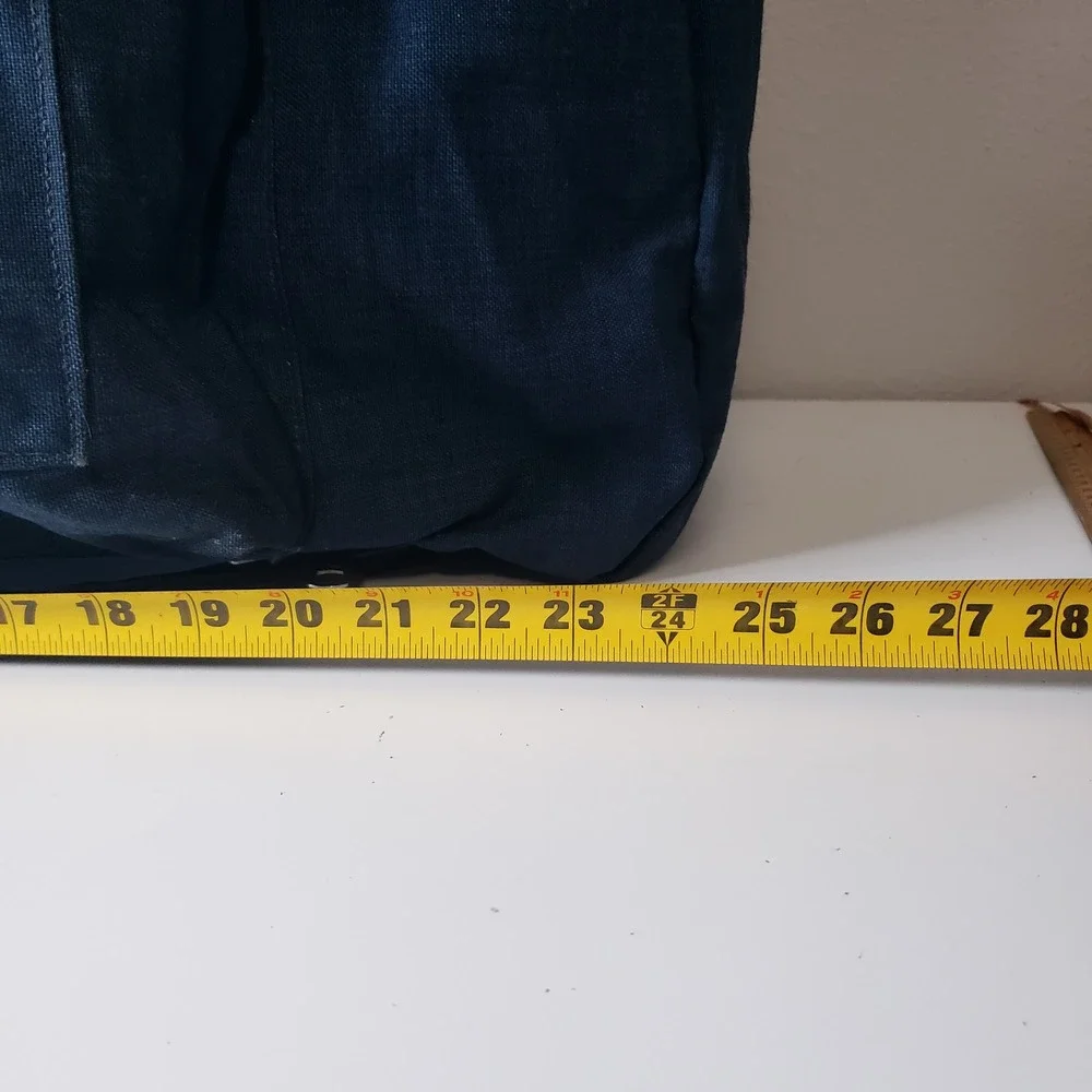 Vintage Kelty Soft Pack Duffle Bag Navy Blue Travel‎ Pack Expandable Luggage